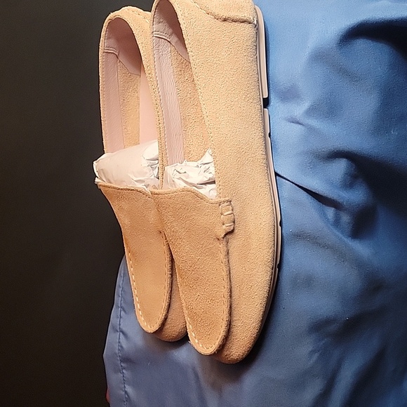 Sperry Pink Suede Loafers - Picture 3 of 7